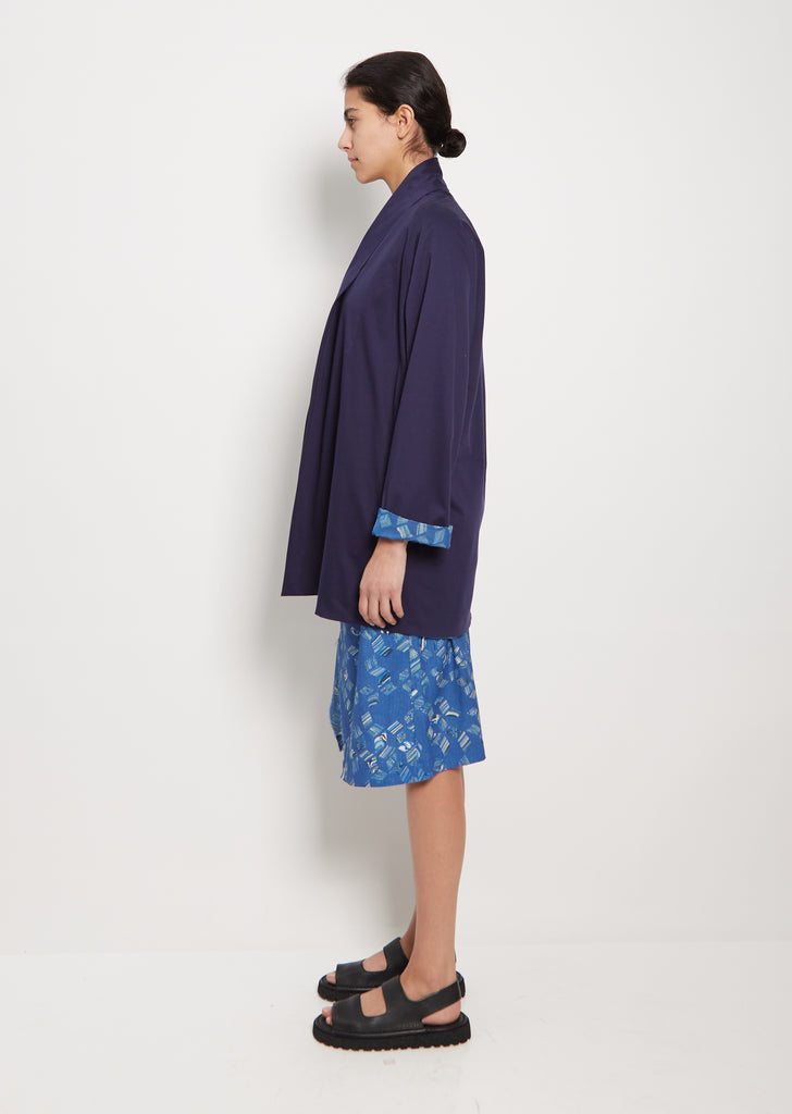 Men's Marble Print Reversible Jacket