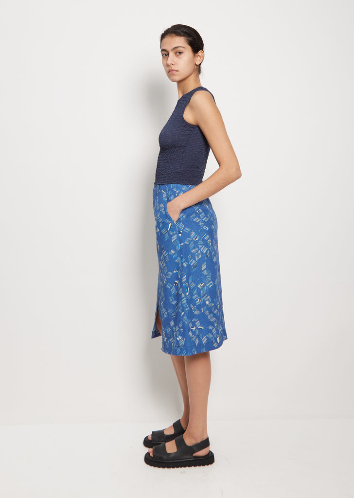 Marble Print Skirt