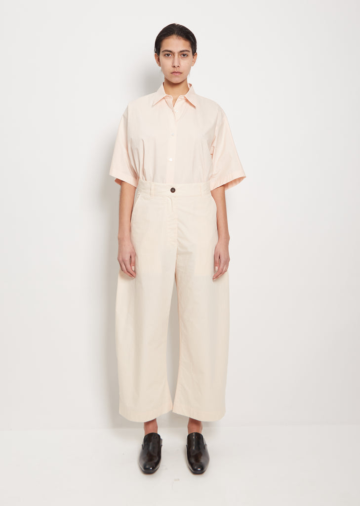 Chalco Crop Cotton Pant — Shell