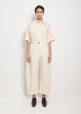 Chalco Crop Cotton Pant — Shell