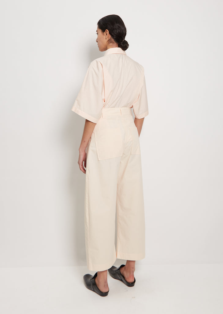 Chalco Crop Cotton Pant — Shell