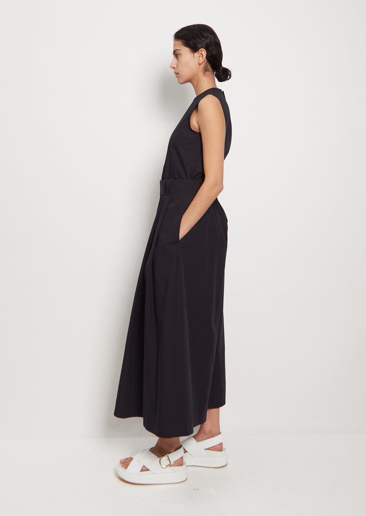 Haydee Cotton Belted Jumpsuit