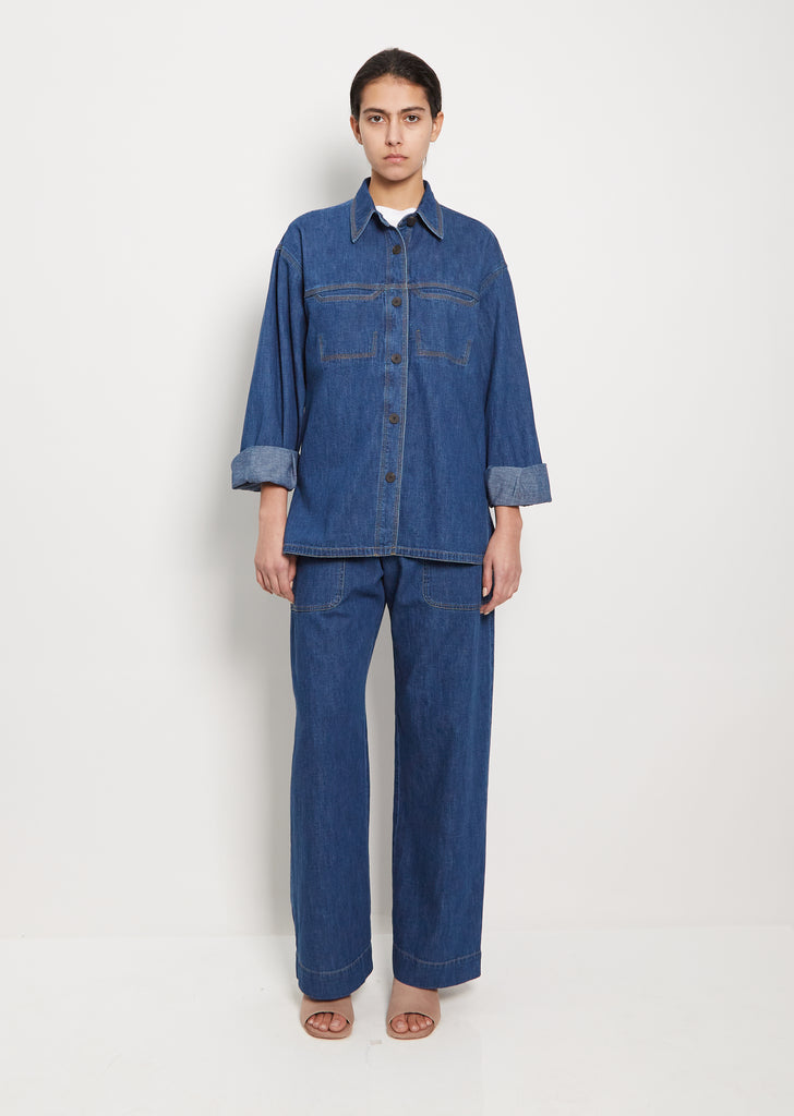 Leon Chambray Denim Shirt
