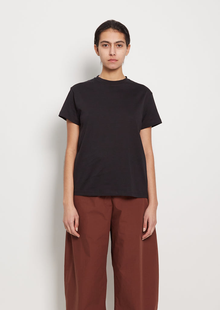 Marine Perfect Cotton Tee — Black
