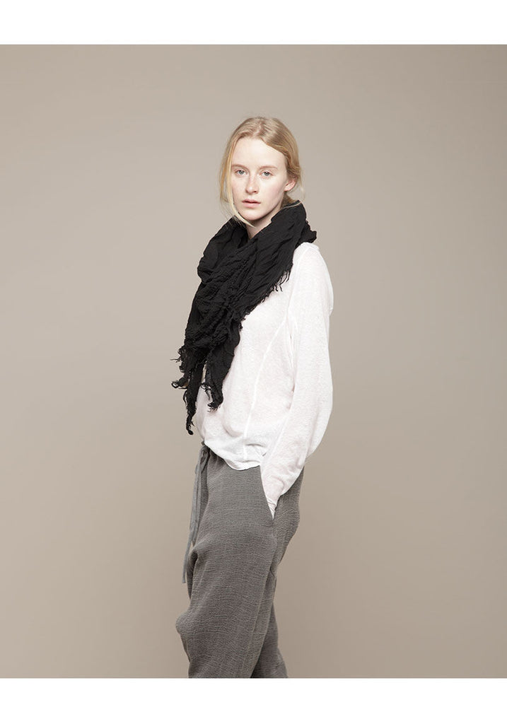 Unisex Cotton Voile Scarf