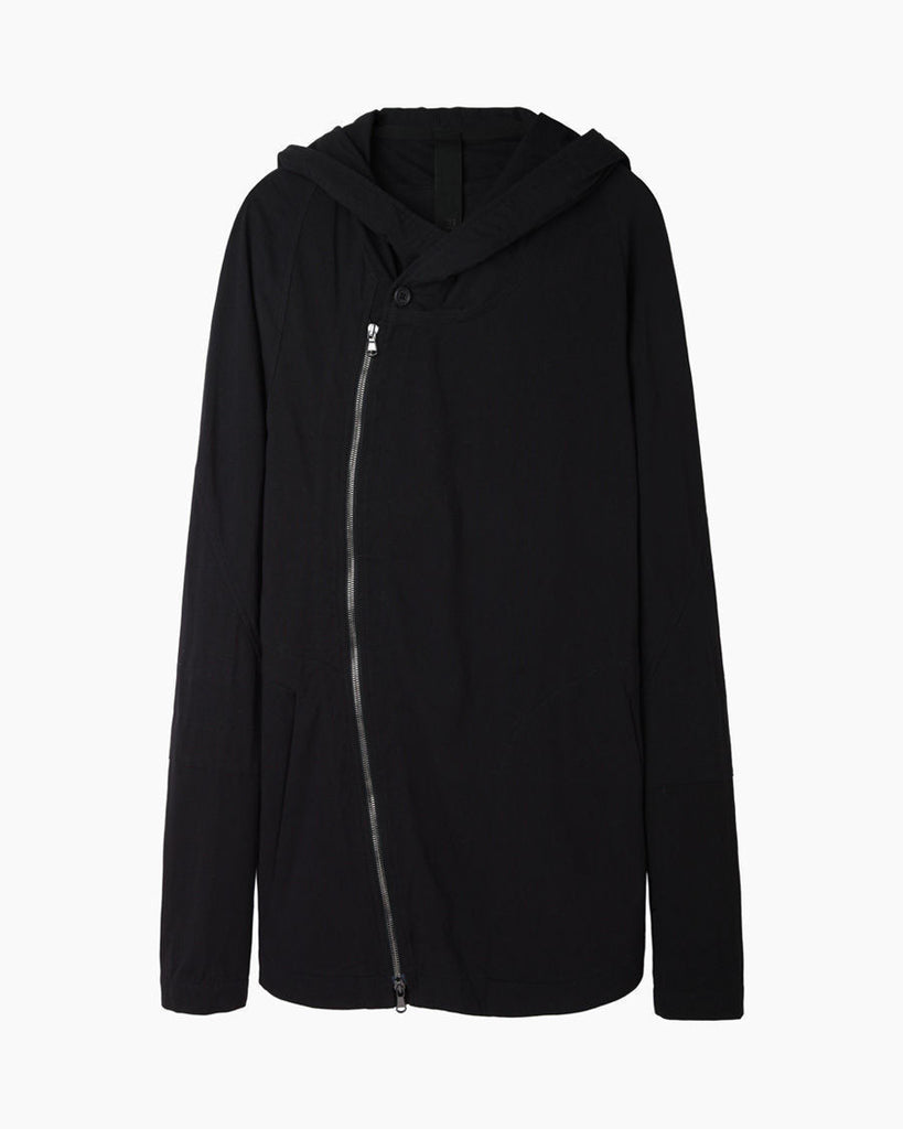 Asymmetric Zip Hoodie