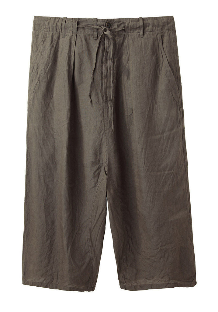 Cropped Linen Pants