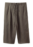 Cropped Linen Pants