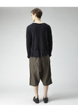 Cropped Linen Pants