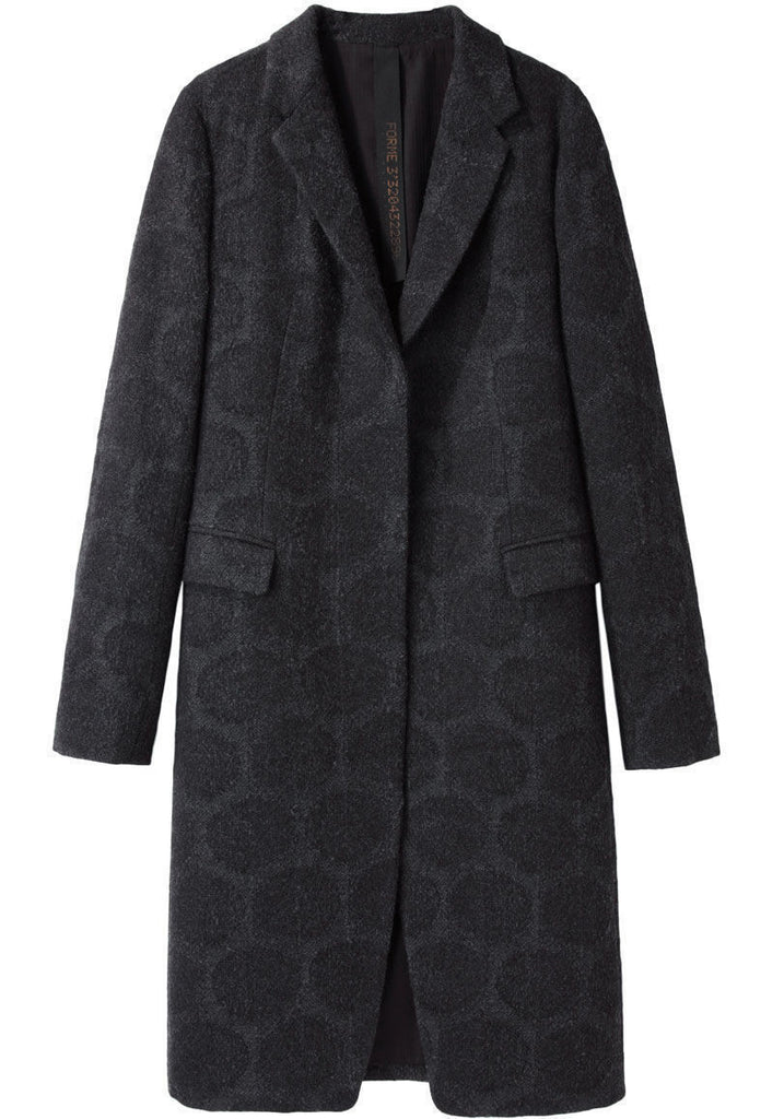 Dot Print Coat