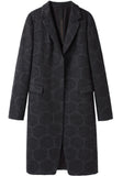 Dot Print Coat