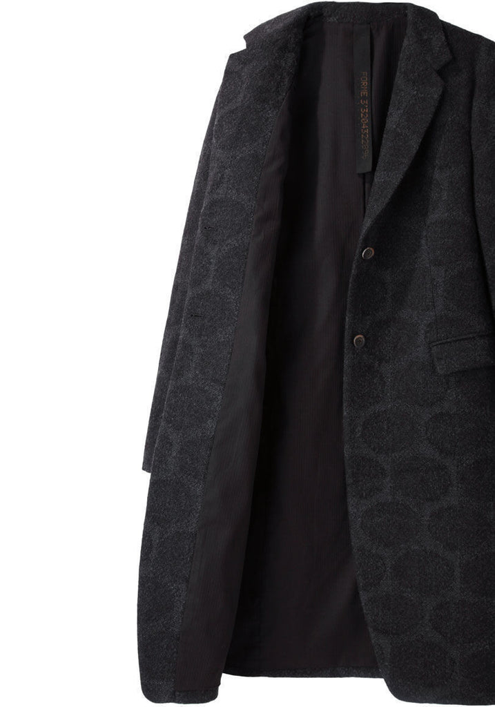 Dot Print Coat