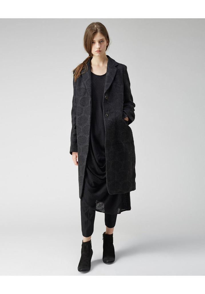 Dot Print Coat