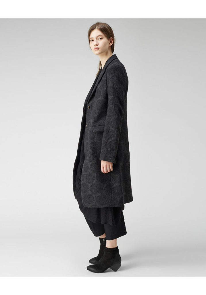 Dot Print Coat