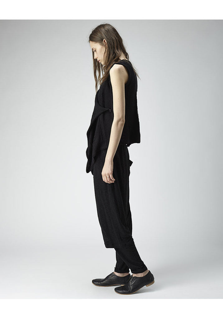 Draped Knit Vest