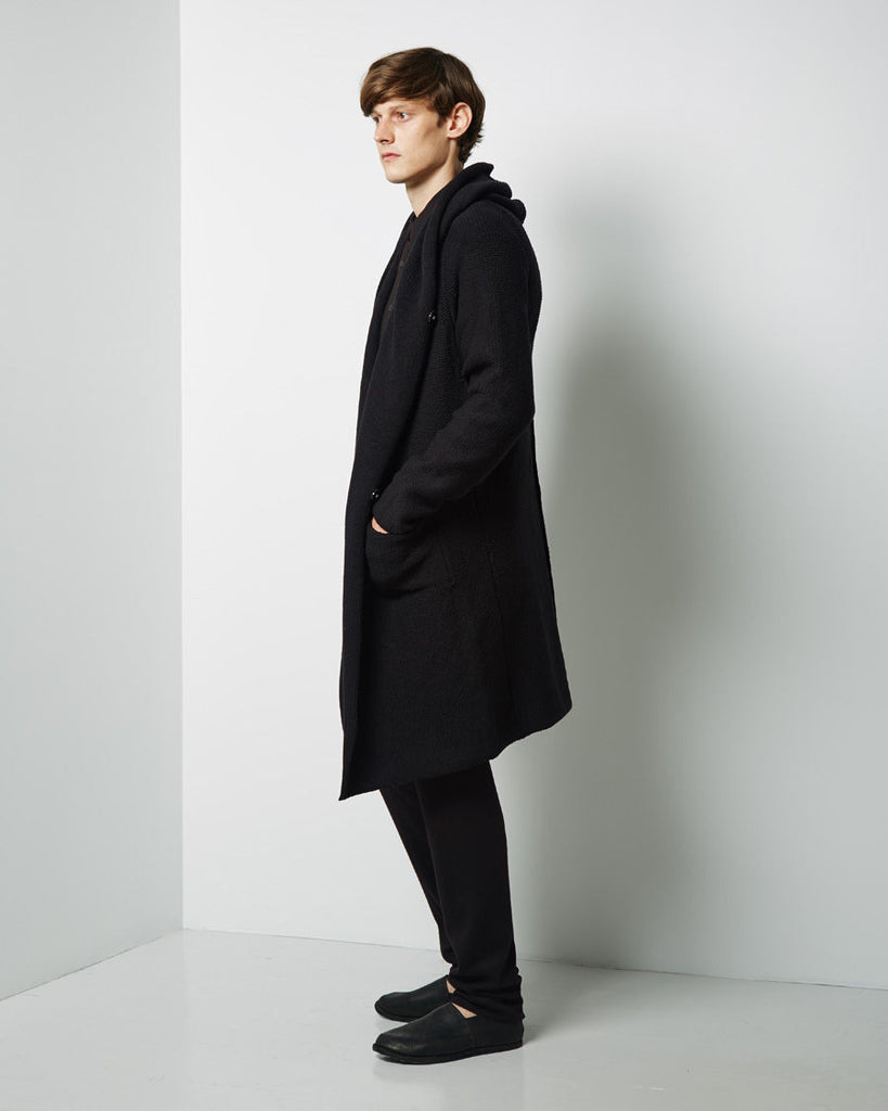 Hooded Cardigan Coat