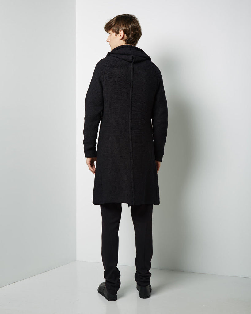 Hooded Cardigan Coat