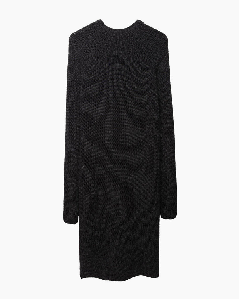 Mock Neck Pullover Dress