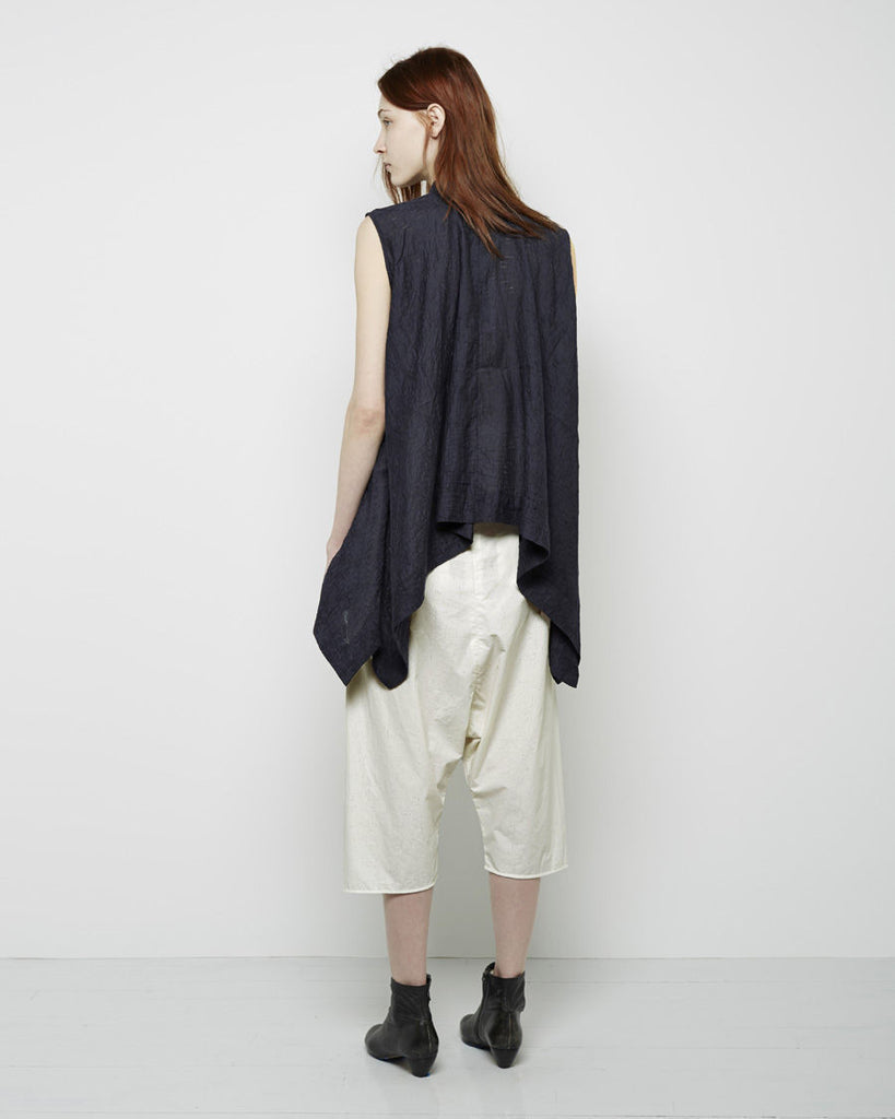 Perforated Cropped Trouser