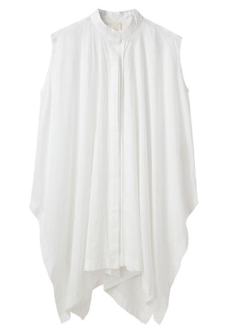 Sleeveless Poncho Shirt