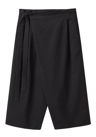 Wrap Cropped Pants