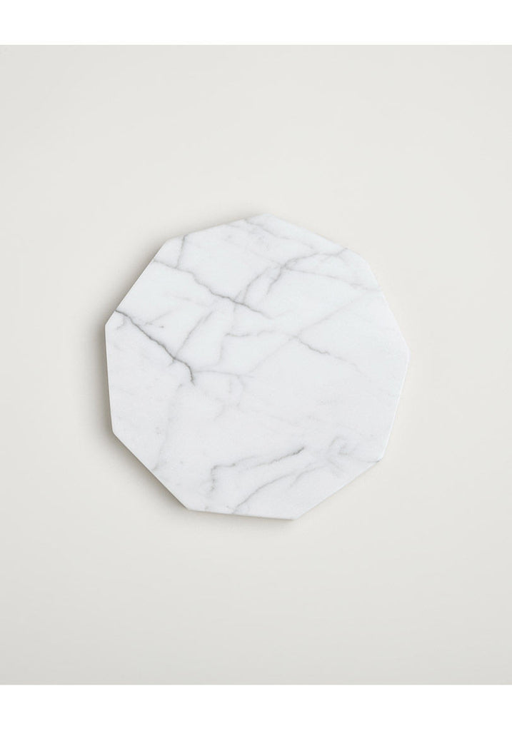 Marble Nonagon Trivet