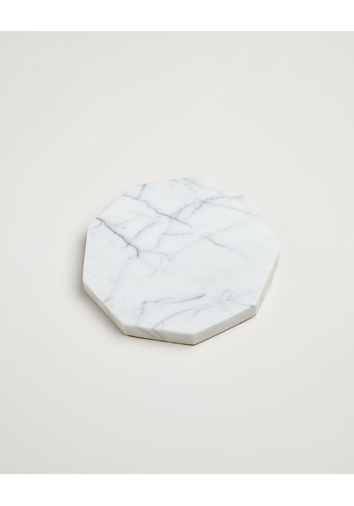 Marble Nonagon Trivet