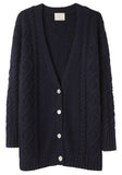 Cableknit Cardigan