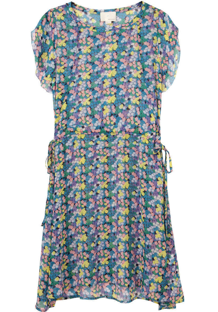 Crinkle Chiffon Dress