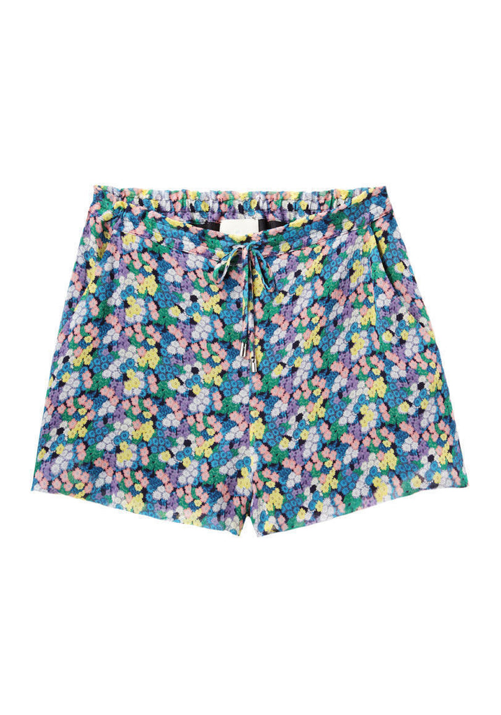 Crinkle Chiffon Shorts