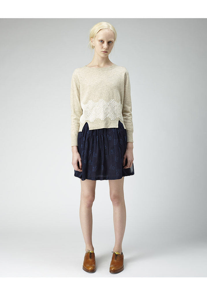 Crinkle Chiffon Skirt