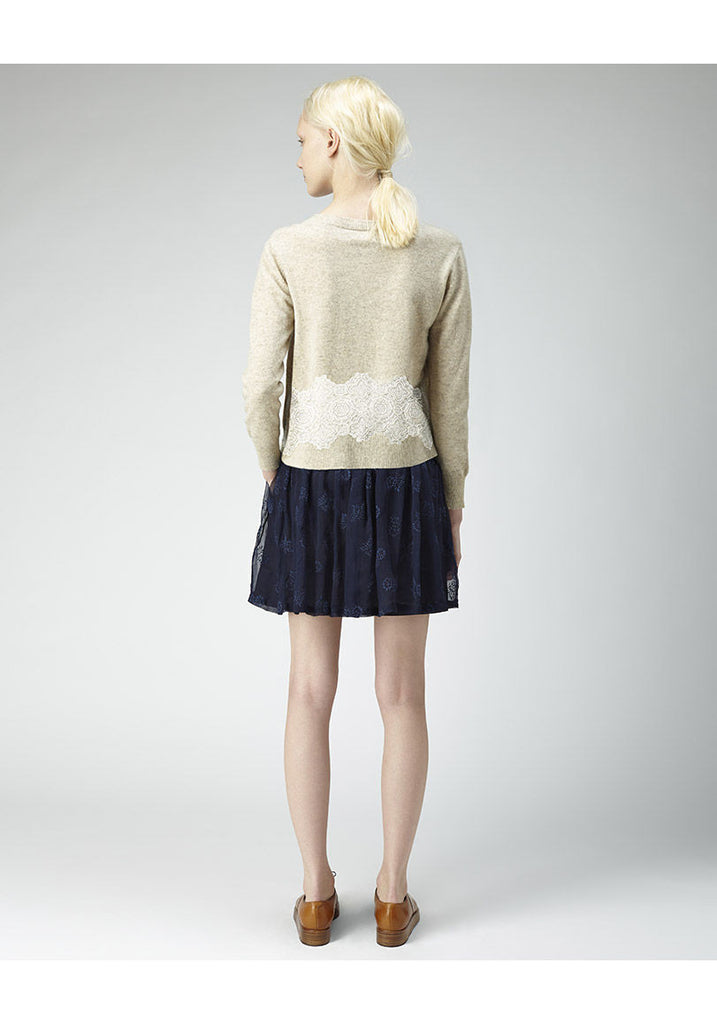 Crinkle Chiffon Skirt