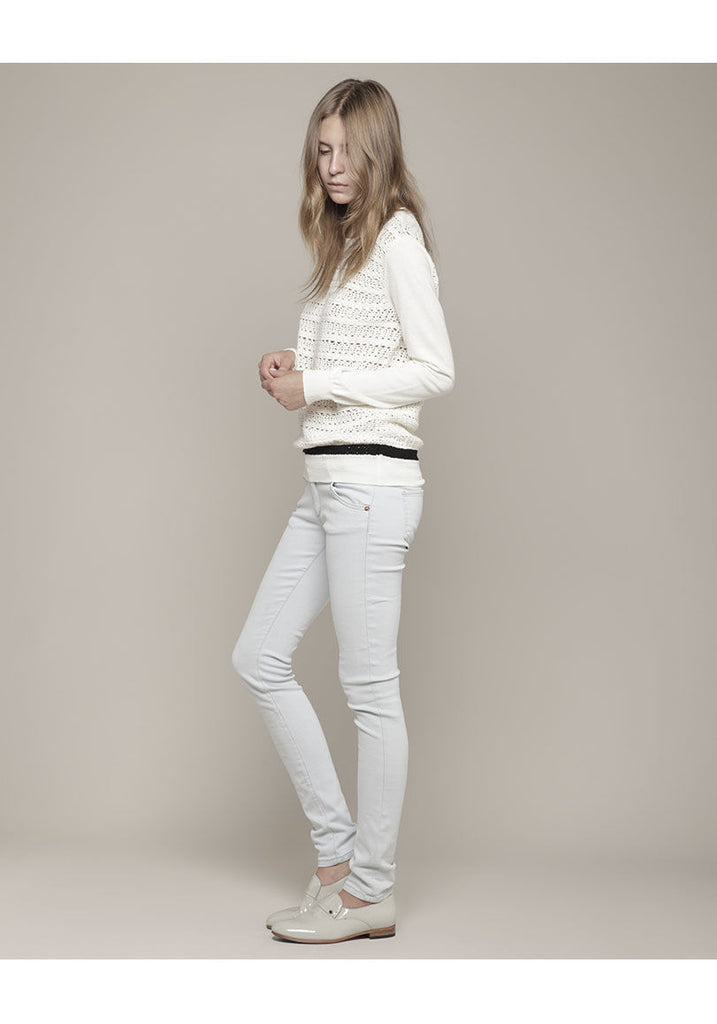 Crochet Crewneck Pullover