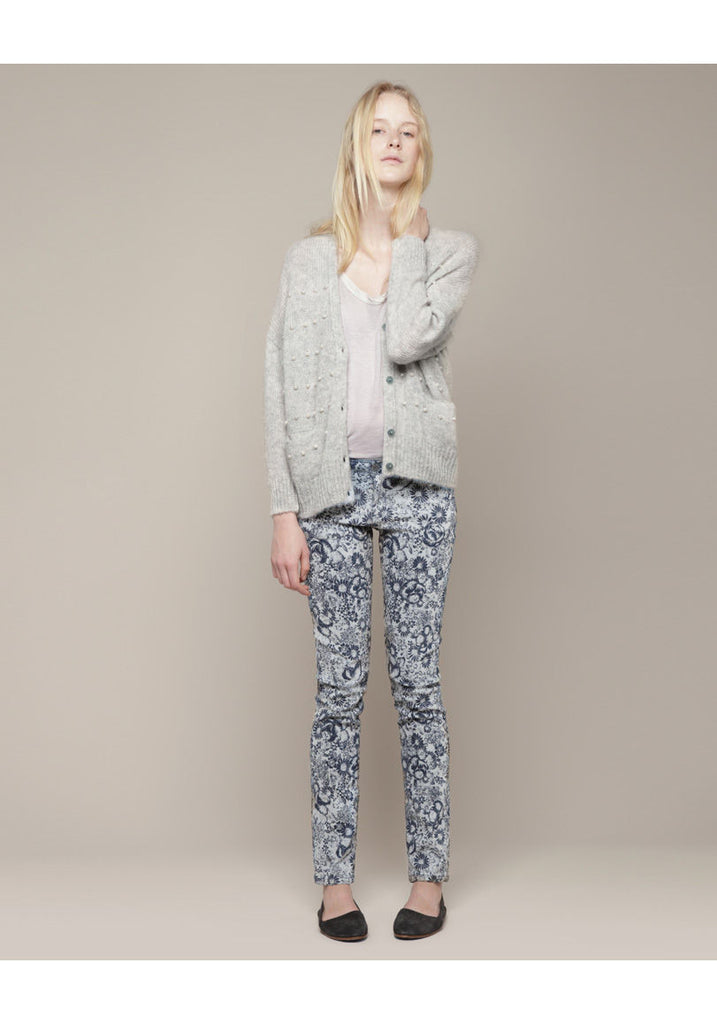 Cropped Boxy Cardigan