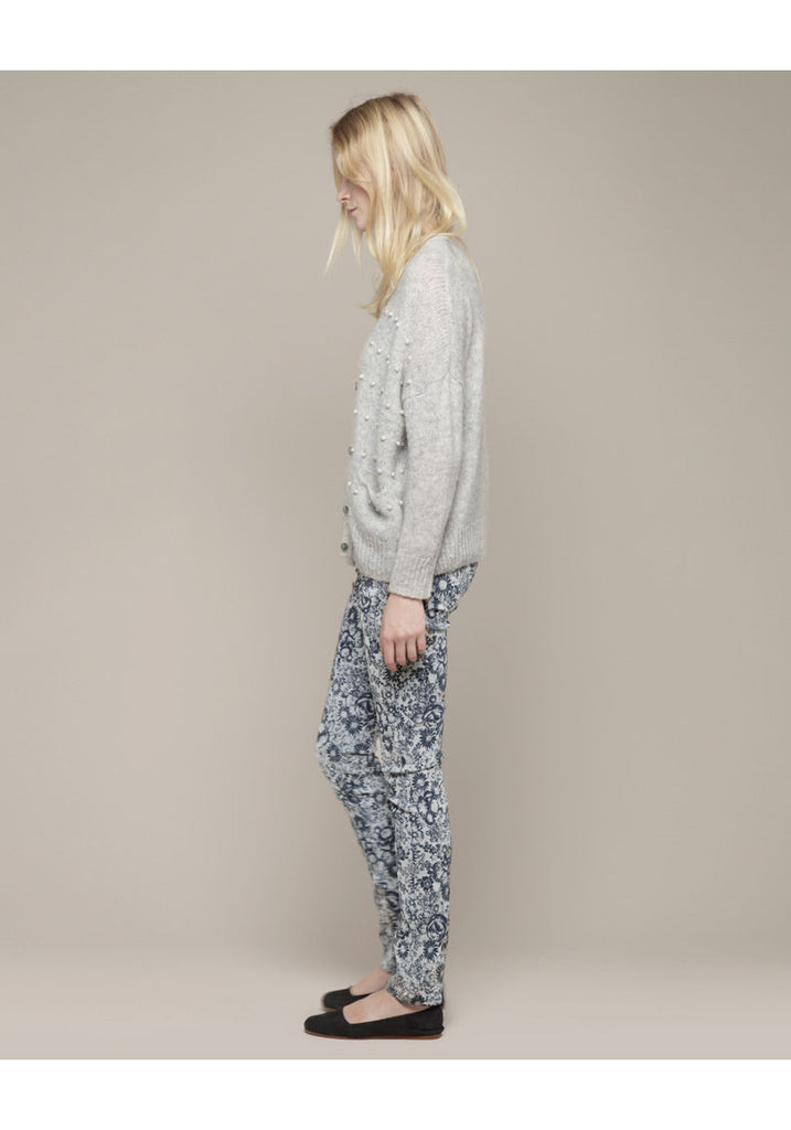 Cropped Boxy Cardigan