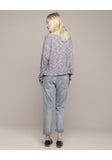 Knit Tweed Sweatshirt