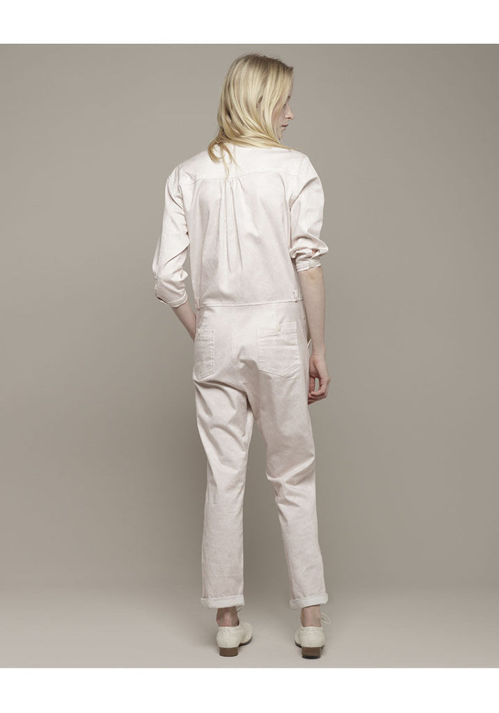 Printed Twill Jumpsuit