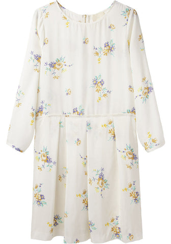 Rose Habutai Dress