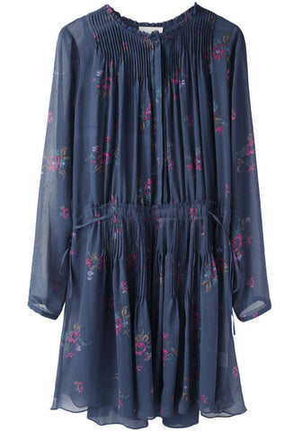 Rose Pintuck Dress