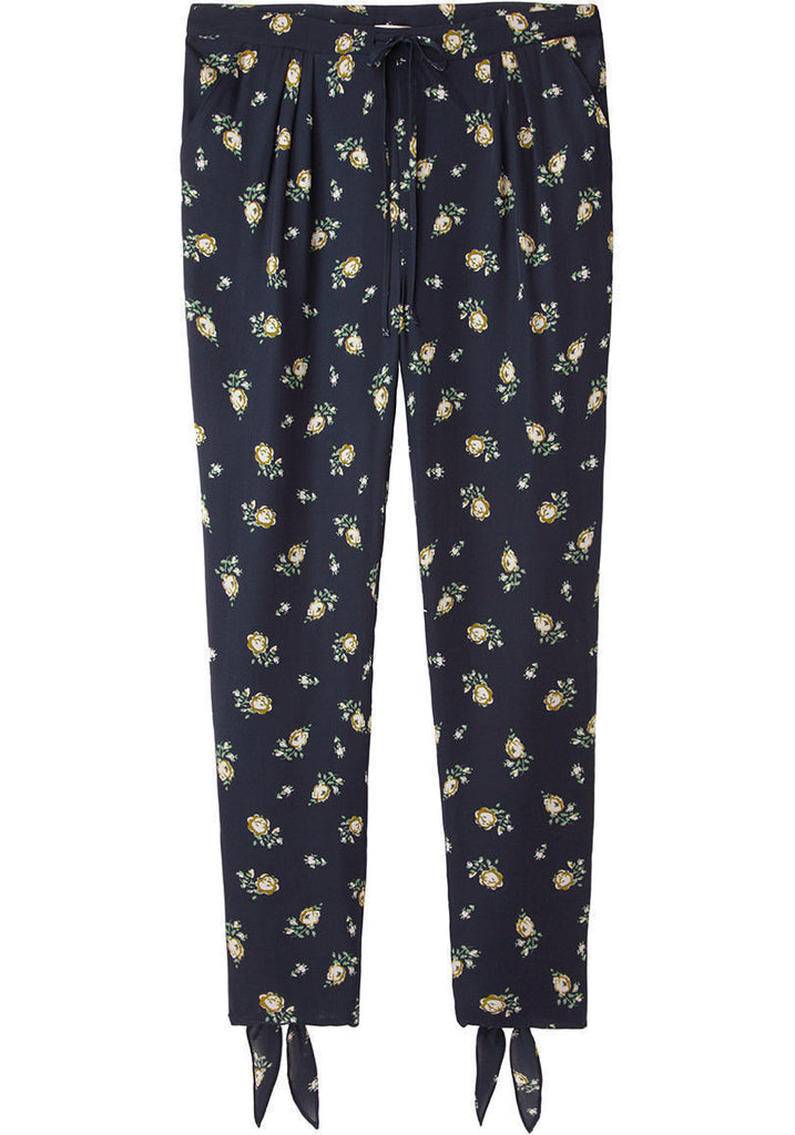 Silk Floral Pant