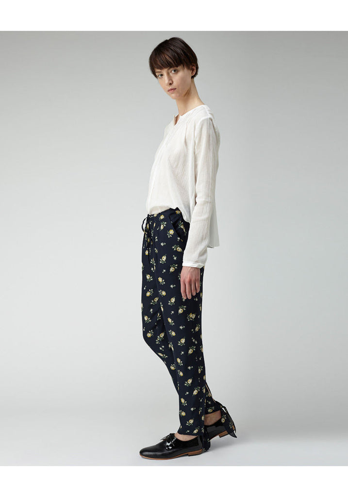 Silk Floral Pant