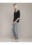 Slouchy Knit Tee