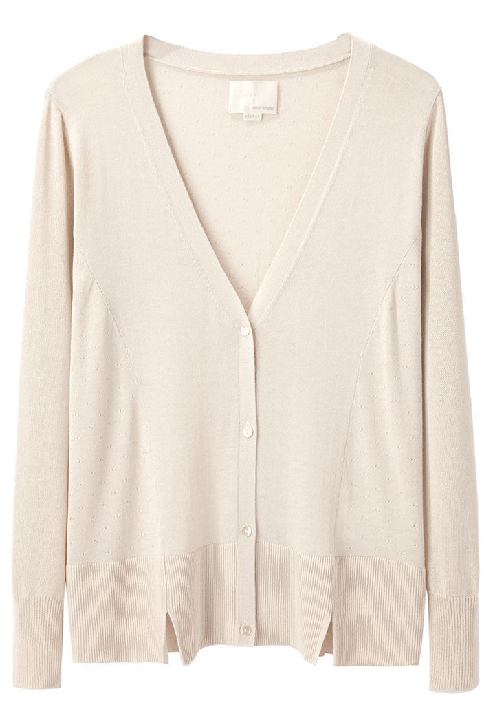 Split Hem Cardigan