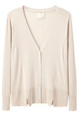 Split Hem Cardigan