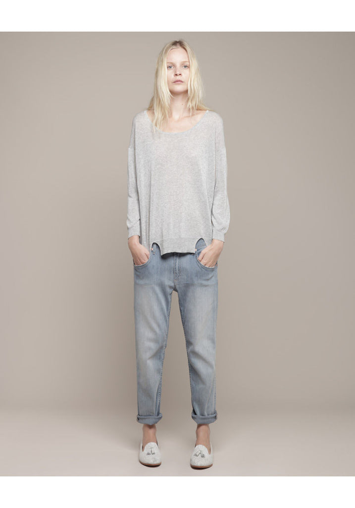 Split Hem Pullover