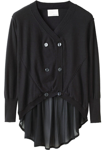 Tail Back Cardigan