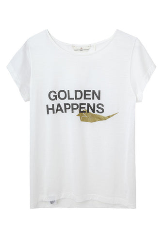 Golden Happens Crewneck Tee