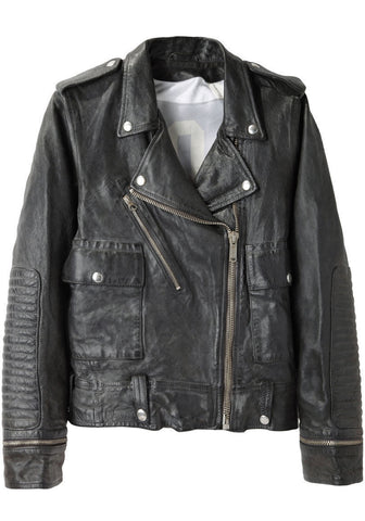 Golden Leather Jacket