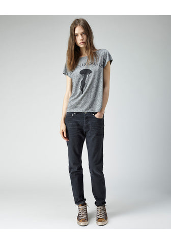 Golden Skinny Jeans