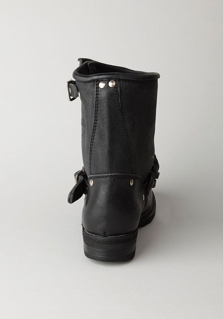 Short Biker Boot w/ Braid